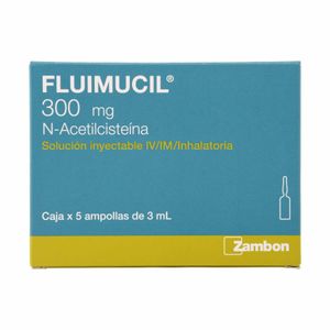 Fluimucil X5 Ampollas