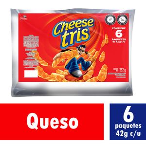 Snack Cheese Tris 42 Gr Pack X6 Unds