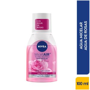 Agua Micelar Nivea Desmaquillante Agua de Rosas 100 Ml