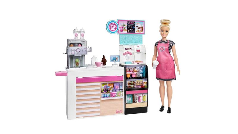 Juegos de store barbie café