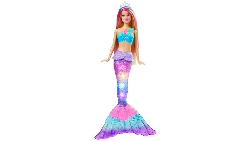 BARBIE FANTAS A SIRENA LUCES BRILLANTE Ol mpica