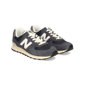 Tenis New Balance 574 Color Negro Azul