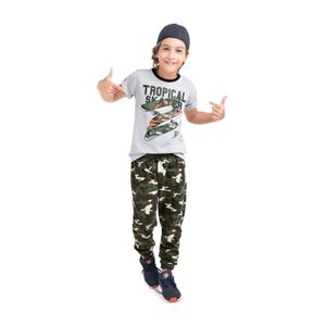 Conjunto Infantil Niños Estampado MP