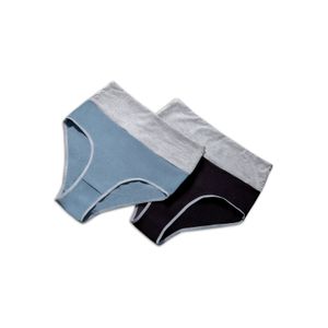 Cachetero Paq X2 Mujer Negro-Azul Mp 89849
