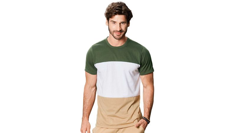 Camiseta Masculina Verde - intelbras