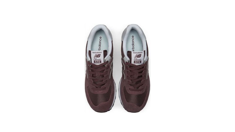 Tenis New Balance 574 Color Vinotinto Olimpica