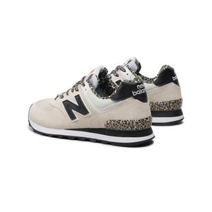 Tenis New Balance 574 Mujer Color Beige