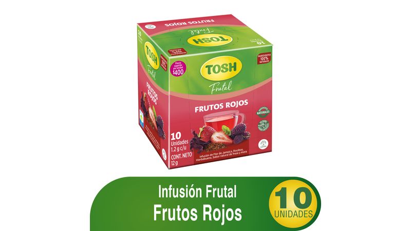 Comprar Infusión Tosh Té Verde Hierbabuena -24 g