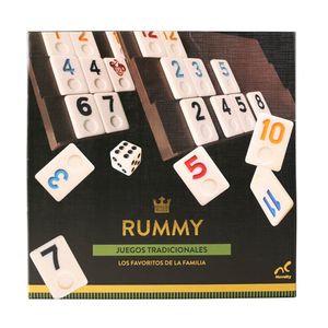 Juego de mesa Rummy para toda la familia con 106 piezas