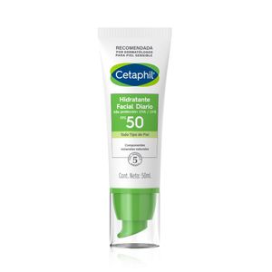 Loción Hidratante Facial Diario con FPS 50 Cetaphil x50ml