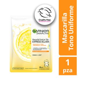 Mascarilla Facial Garnier Express Aclara 28 G