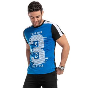 Camiseta Hombre Azul Mp 89759