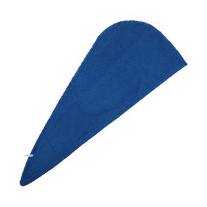 Toalla Turbante Cabello Microfibra Azul