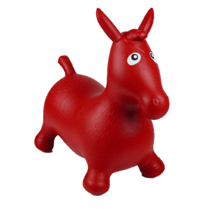 Montable Infantil  Inflable Caballo Rojo
