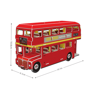 Rompecabezas Armable Double Decker Bus 3D - 57P