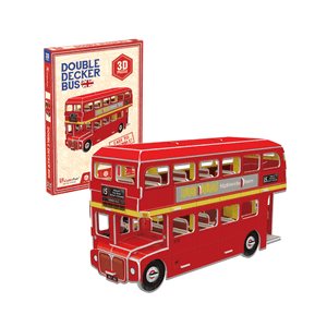 Rompecabezas Armable Double Decker Bus 3D - 57P