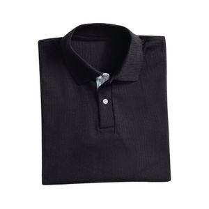Camiseta Polo Para Hombre Negro MP