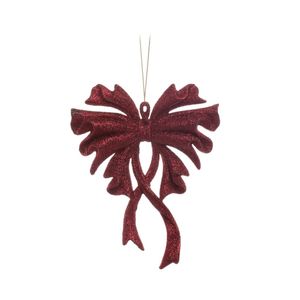 Ornamento Lazo 15X12X2Cm Rojo