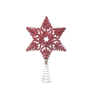 Ornamen Estrella 20.5X12.5X3Cm Rojo