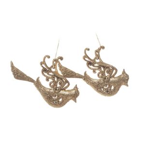 Ornamento Pajaro 13X9X5.5Cm Dora