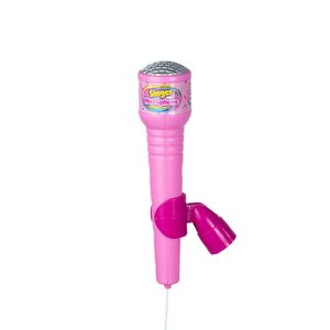 Microfono Doble De Juguete Con Luces En La Base