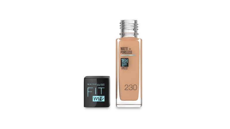 Base de maquillaje Maybelline Fit Me Matte y sin poros 230 Natural Buff x  30ml