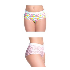 Cachetero Paq X2 Para Niña Estampado MP