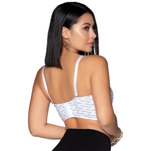 Bustier Mujer Blanco Mp 32777