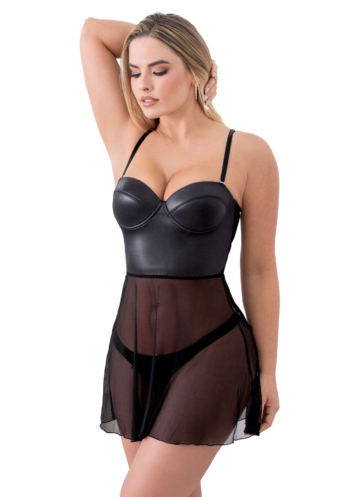 Corset Mujer Negro Mp 92890