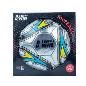 Balón De Fútbol Plateado 400 Gr En Caja