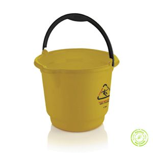 Balde 9L Amarillo - Piso Mojado