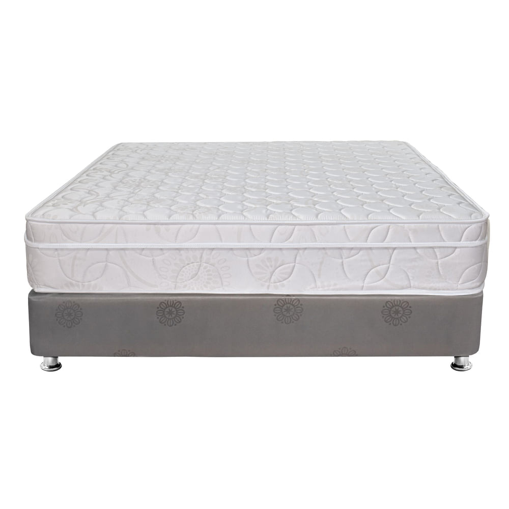 Colchon 90X190 Tela Acolchada Suave Unidad Resortada Bonell