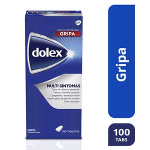 Dolex Gripa Alivia MULTISÍNTOMAS de la Gripa X100 tabs
