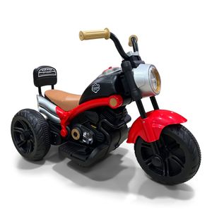Moto Electrica Montable Niños Y Niñas De 1 A 5 Años Harley Roja