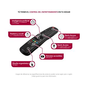 Televisor LG 75 Pulgadas UHD 4K Thinq Ai Smart TV