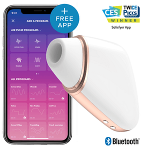 Satisfyer love triangle blanco