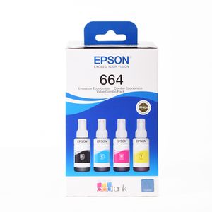 Botella De Tinta Epson Surtida Multipack 70 ML X4 Unds T664520-4P