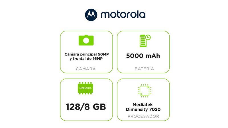 CELULAR 5G MOTOROLA G54 128GB NEGRO - Olímpica