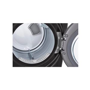 Secadora LG 22 Kg Carga Frontal Turbo Steam Negra Df22Bv2Sr