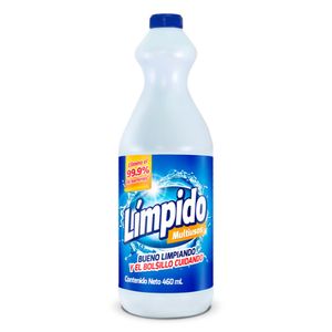 Blanqueador Multiusos Límpido Original 460  Ml