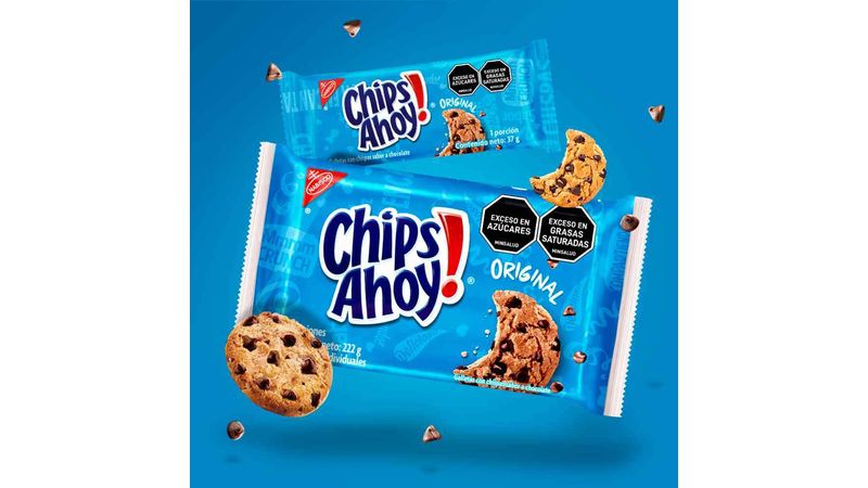 Galletas NABISCO Chips Ahoy Bolsa 222g