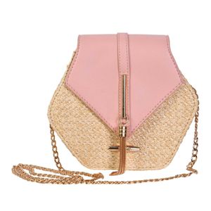 Bolso Mediano  Style Woman  Beige-Rosa St-300549