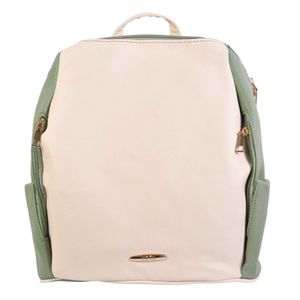 Bolso Manos Libre  Style Woman  Ivory -Verde  St-300561