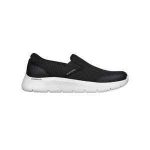 Tenis Skechers Go Walk Flex Request Color Negro Blanco