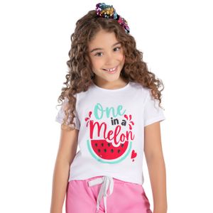 Camiseta Paq X2 Infantil Blanco Mp 93519