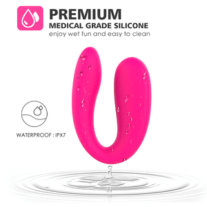 Vibrador doble vebe pink shande