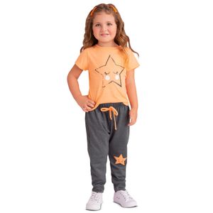 Conjunto Infantil Naranja Mp 87651