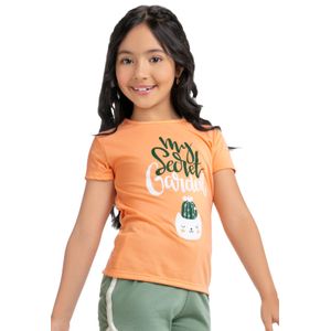 Blusa Infantil Naranja Mp 95863