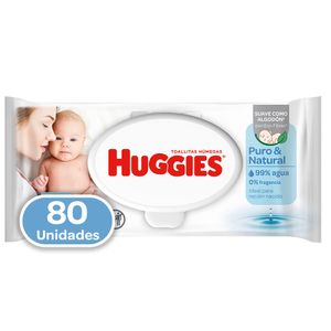 Toalla Húmeda Huggies Recién Nacido X80 Unds