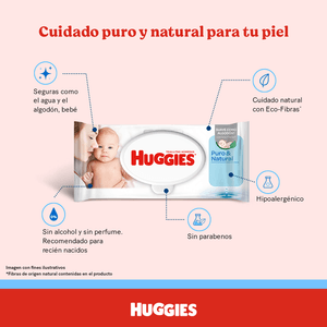 Toalla Húmeda Huggies Recién Nacido X80 Unds
